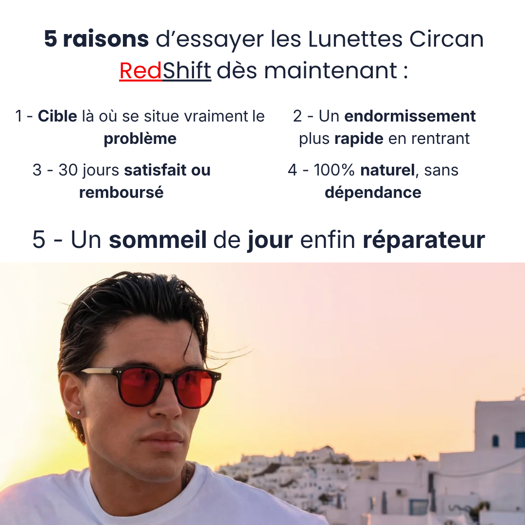 Lunettes Circan® - RedShift