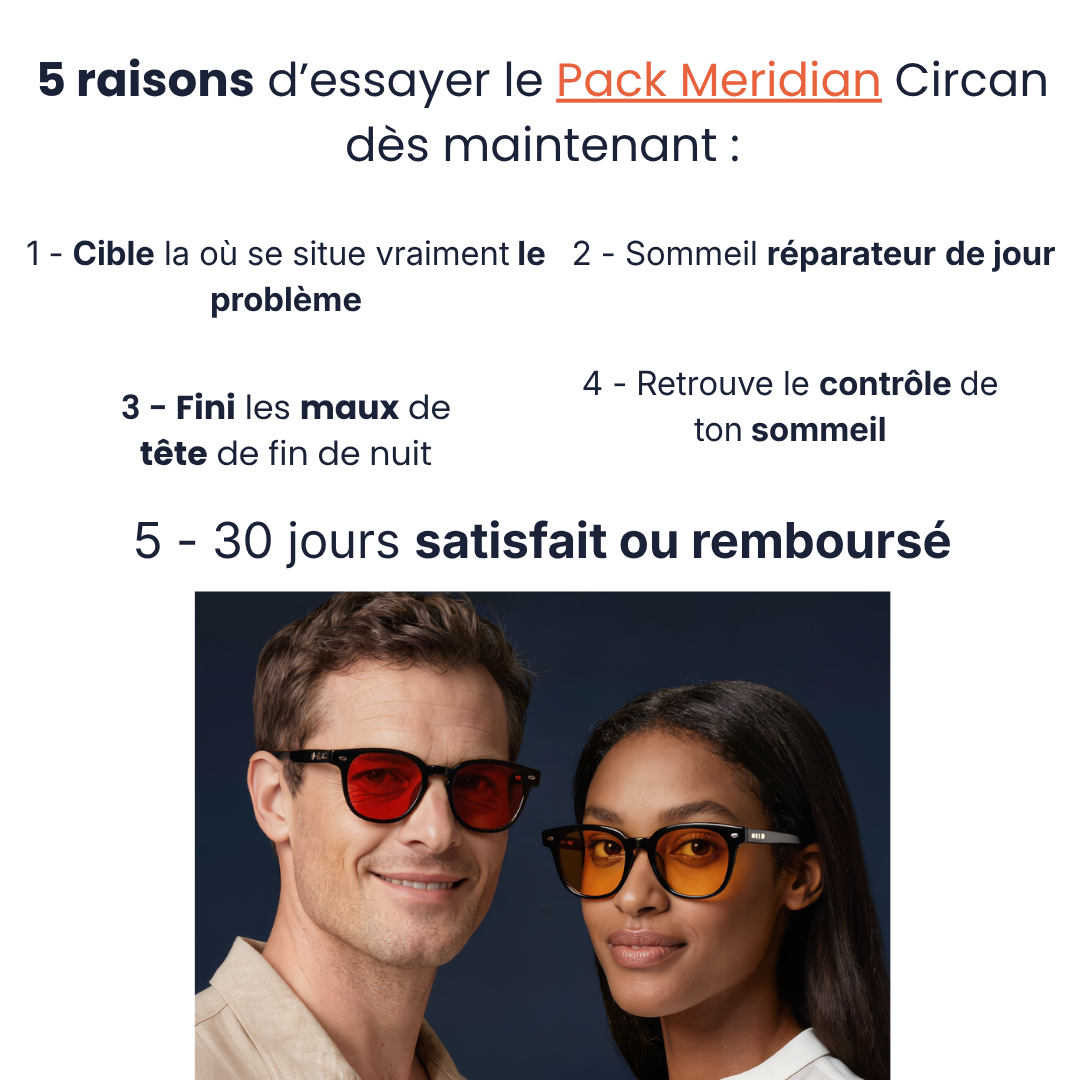 Lunettes Circan® - Pack Meridian